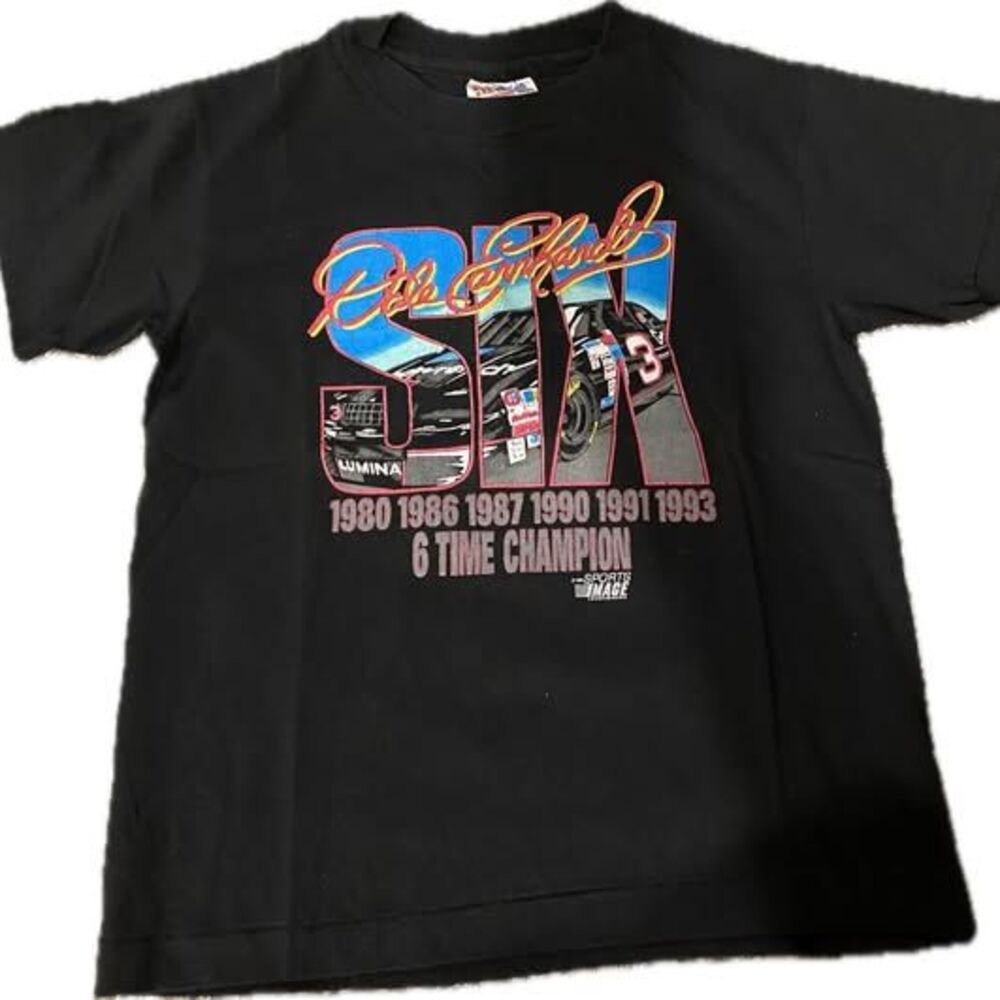 Vintage Dale Earnhardt “6 Time Champion” T-shirt